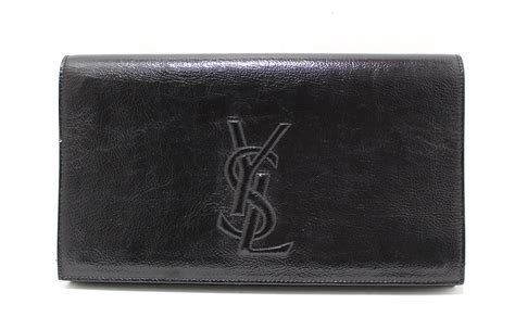 Yves Saint Laurent Patent Leather Clutch 